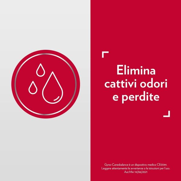 Gyno-Canesbalance Contro La Vaginosi Batterica, 7 Flaconcini Applicatori Igienici Monouso 5 Milliliter - immagine 2