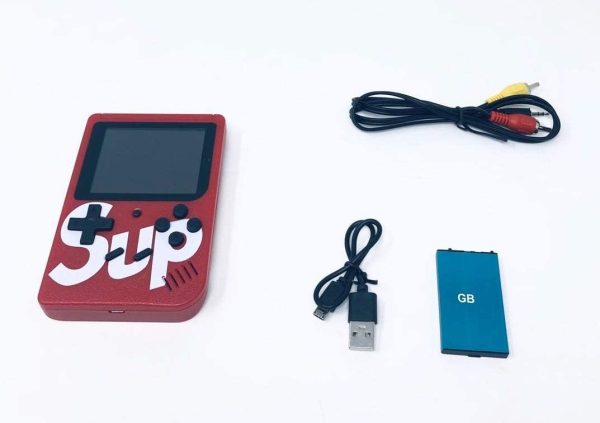 Console Portatile Con 400 Videogiochi 8 Bit Sup Game Box Schermo A Colori Retro' - immagine 3