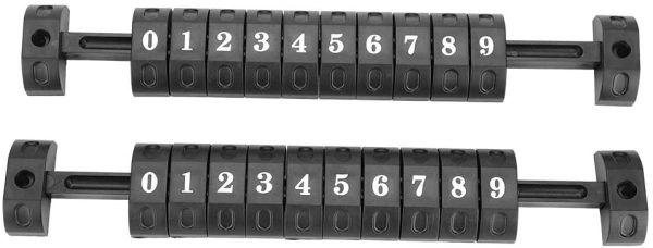 Bnineteenteam 2pcs calcoli segnanti di Foosball 10 Numeri Che segnano l'indicatore del contatore del punteggio per Le tabelle di Calcio Standard - immagine 9