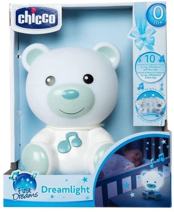 Chicco Luce Notte Orsetto, Azzurro, 0 mesi + - immagine 2