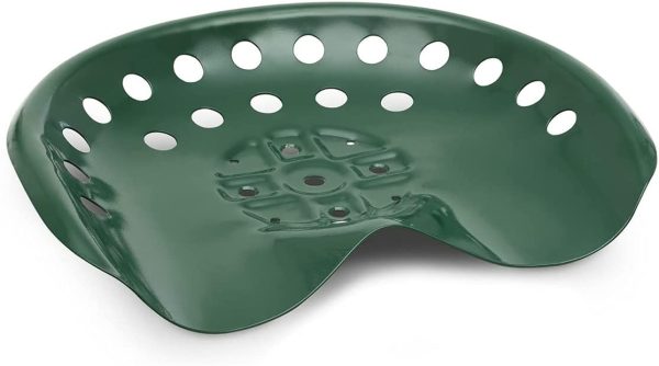 hillvert Sedile Trattore Universale Seggiolino per Trattore Agricolo (Acciaio, 150 kg, Verde, 44 x 34 cm) - immagine 3