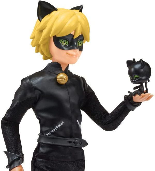 Bandai - Miraculous - Bambola - Black Cat - Bambola articolata da 26 cm - P50002