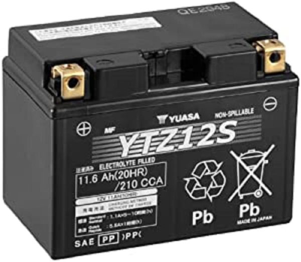 YUASA BATTERIE YTZ12S AGM chiuso - immagine 2