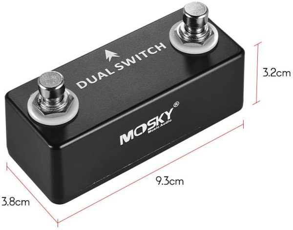 Festnight MOSKY DUAL SWITCH Doppio interruttore a pedale con interruttore a pedale - immagine 6