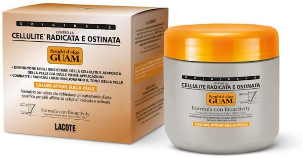 Guam Fanghi D'alga Guam Cellulite Radicata E Ostinata, Arancione, 500 Grammo - immagine 2