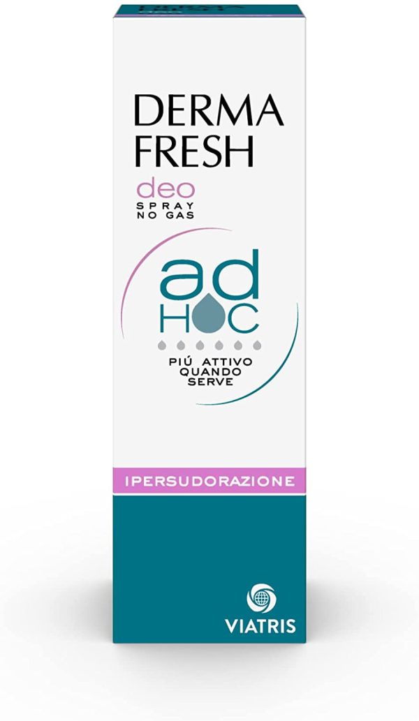 Dermafresh Ad Hoc Ipersudorazione Deodorante Spray Specifico per la Sudorazione Abbondante - 100 Gr - immagine 3