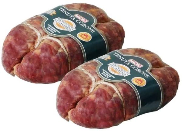 Madeo - Soppressata di Calabria D.O.P Dolce - Carne di Suino Calabrese - Ingredienti Locali e Naturali - Senza Derivati del Latte e Glutine - 700g - Made in Italy - immagine 6