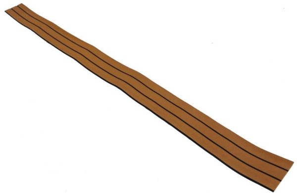 Toogou - Tappeto antiscivolo con retro adesivo, copertura in legno teak sintetico per barche e kayak, in schiuma EVA - immagine 7