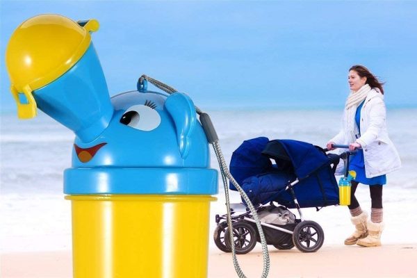 BYETOO Minzione Dispositivo Portatile di Emergenza orinatoio vasino WC, per Bambini, a Tenuta Bambino Kid Potty Pee Training, utilizzato per Auto Viaggio Campeggio e attivit?? all' Aperto, 500 ml - immagine 5