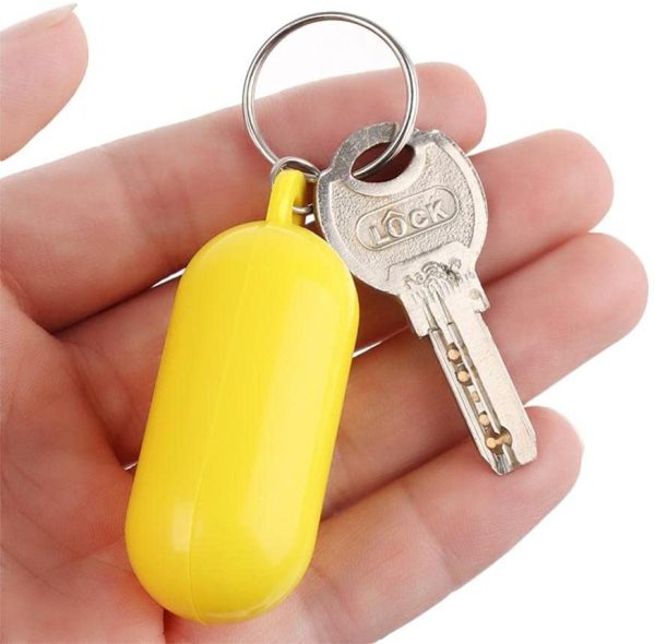 1pc Galleggiante Portachiavi Buityant Key Marino Barca a Galleggiante Canal Keychain