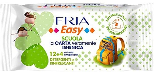 Fria Fria Easy Carta Igienica Igiene Scuola 12+4-900 g