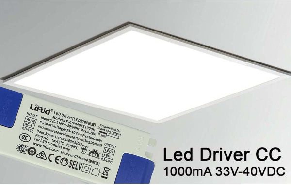 CC4460 Led Driver CC 1000mA DC 33V-40V 40W Alimentatore Corrente Costante Per Pannello Led 60X60cm - immagine 3