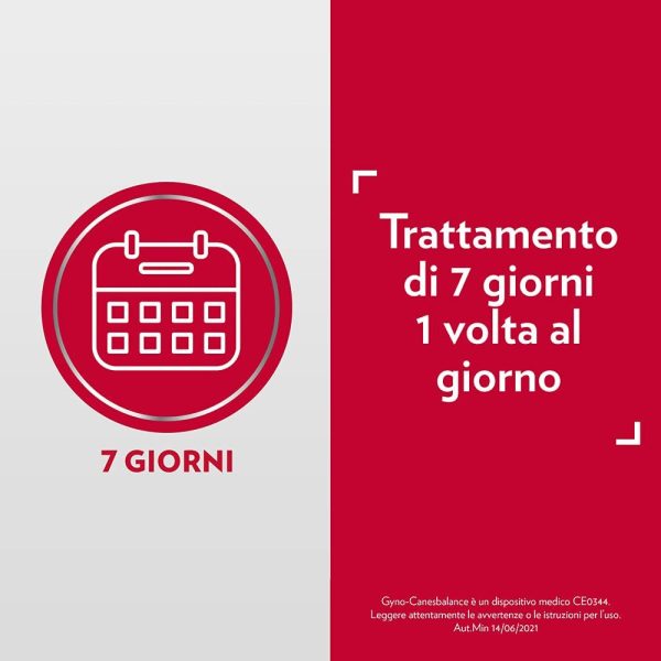 Gyno-Canesbalance Contro La Vaginosi Batterica, 7 Flaconcini Applicatori Igienici Monouso 5 Milliliter - immagine 4