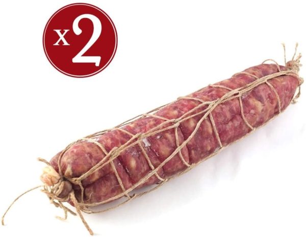 Salame di Sant Olcese [2 SALAMI DA 400GR CAD.] - immagine 2