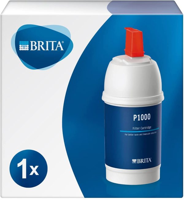 BRITA Filtro P1000 - Filtro di ricambio per sistemi BRITA Online Active Plus, Mypure P1, Waterbar, riduce cloro, calcare e metalli come piombo e rame fino a 12 mesi - immagine 7