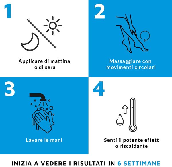 Fight Cellulite | Crema professionale anti-cellulite attivata dal calore | Formula forte con Caffeina e L-Carnitina per una pelle pi?? tonica e compatta | Made in Germany - immagine 9