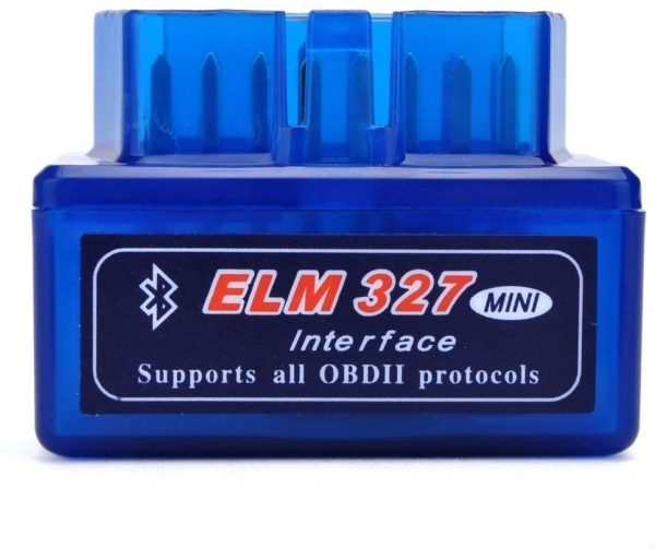 Moonar® Mini ELM327 Interfaz V2.1 Bluetooth OBD-II OBD2 Auto Coche herramienta de análisis de diagnóstico - immagine 2