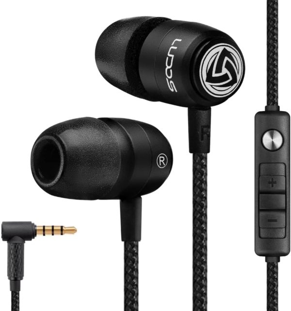 Auricolari-Cuffiette-Cuffie-In-Ear,  CLAMOR 2 Pro Auricolari con Filo, Cuffie con Filo e Microfono e Magneti, Garanzia 5 Anni, Isolamento Del Rumore, Jack Universale 3,5 mm - immagine 7