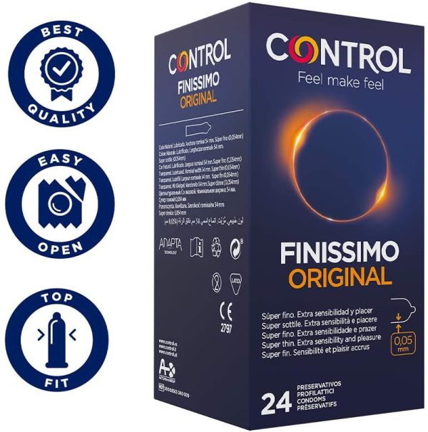 Control Feeling Mix cofanetto di preservativi classici e sottili - 72 profilattici - immagine 7