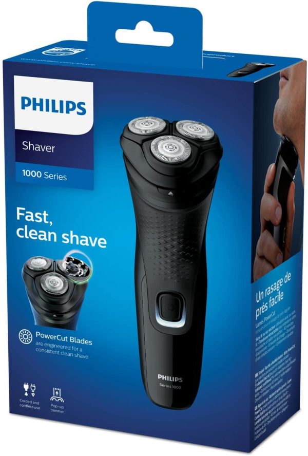 Philips Shaver series 1000 - Rasoio elettrico, Modello S1332/41 - immagine 7