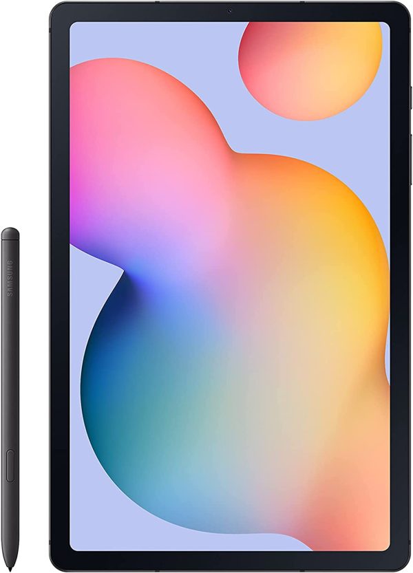 Samsung Galaxy Tab S6 Lite + S Pen, Tablet, Display 10.4" WUXGA+ TFT, 64 GB Espandibili, RAM 4GB, Batteria 7040 mAh (Ricarica rapida), WiFi, Android 10, Grigio (Oxford Grey) [Versione Italiana]