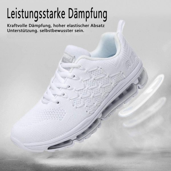 Uomo Donna Air Scarpe da Ginnastica Corsa Sportive Fitness Running Sneakers Basse Interior Casual all'Aperto 34-46 EU?? - immagine 3