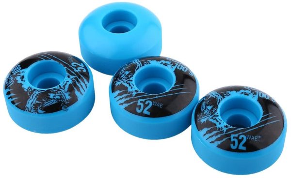 Bnineteenteam Ruote da Skateboard, 52 mm x 30 mm 4 Pezzi/Set Ruote da Skateboard Longboard in PU - immagine 3