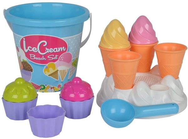 Androni Giocattoli AND1292-0000 - Set Mare Cup Cake Gelati, Colori Assortiti