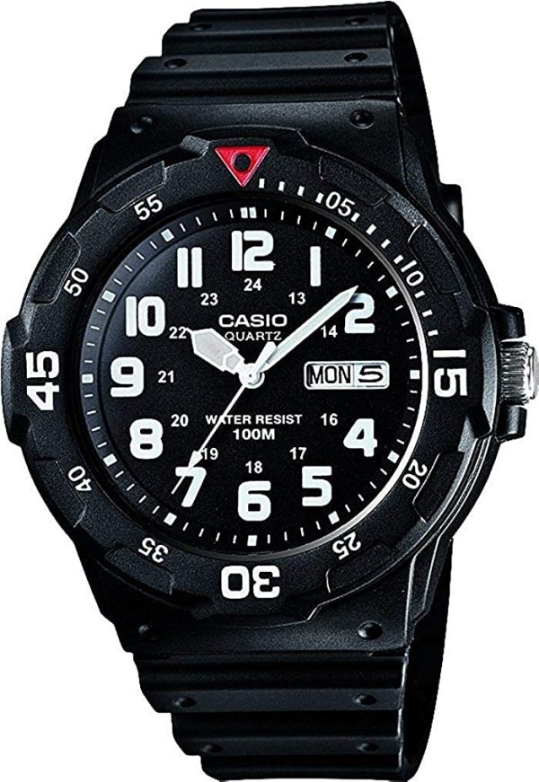 Casio Orologio Analogico Quarzo Uomo con Cinturino in Resina MRW-200H-1BVEF - immagine 5