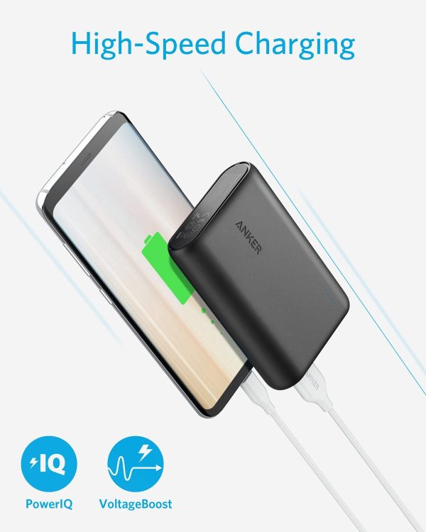 Powerbank 10000mAh  PowerCore 10000, Caricatore Portatile Ultra Compatta, Power Bank Alta Capacit?? Per Huawei, Samsung, iPhone, Xiaomi e Altri - immagine 4