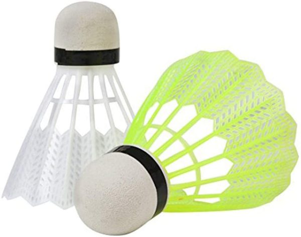 Vicfun - Set per Badminton, Colore: Rosso/Blu/Giallo/Nero - immagine 4