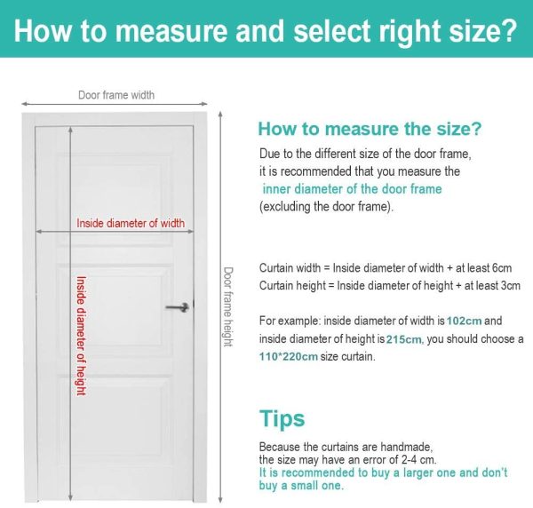 Zanzariera Porta, Zanzariera Magnetica per Finestra 70x180cm, Easy to Install, L'aria può Circolare Liberamente Porta zanzariera per Porte d'Ingresso, Finestra, Bianca - immagine 3