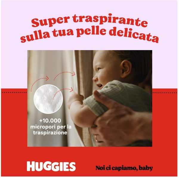 Huggies Extra Care Pannolini Mutandina Taglia 6 (15-25 Kg), Confezione da 88 Pannolini Mutandina - immagine 5