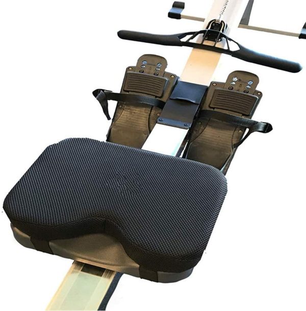 Cuscino di seduta, Watersports Vogatore Sedile Cuscino, Memory Foam Vogatore Sedile Cuscino,Row Pad Seat Cushion con cinghie,Water Rower Machine Seat Pad