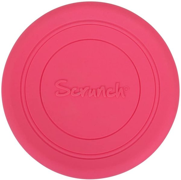 Scrunch FBE-82 Frisbee in Silicone Arrotolabile, Rosa