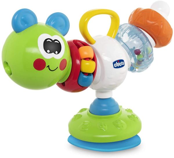 Chicco Gioco Seggiolone Bruchino Ballerino, Multicolore