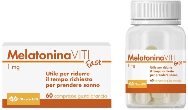 Marco Viti Integratore Alimentare di Melatonina, 60 compresse 150 mg (Melatonina 1 mg/compressa - immagine 2