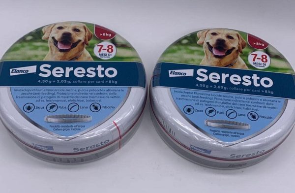 2 confezioni Collare Seresto di Bayer per cani oltre 8 Kg antipulci e zecche 70 cm - immagine 2