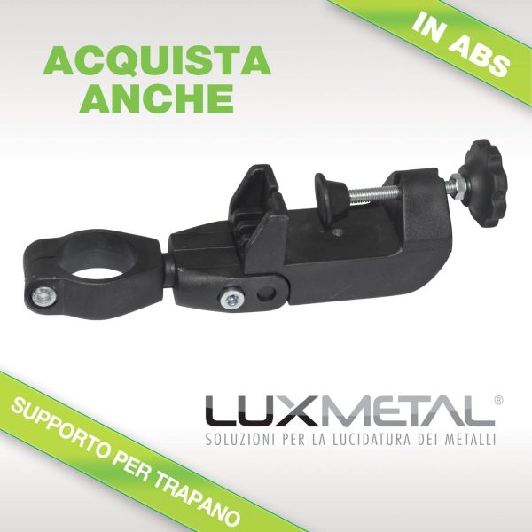 Kit LUCIDATURA 02/100 mm Metalli Alluminio Ferro Acciaio Inox Ottone Bronzo Rame Argento Oro Pulire per LUCIDARE Pulizia TAMPONE Ruota Disco Pasta ABRASIVA ABRASIVI - immagine 6