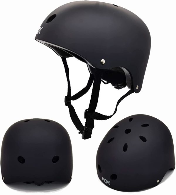 WeLLIFE Casco per Bambini e Ragazzi Regolabile Elmetto RGX Adatto per Skateboard, Bici, Pattini Sicurezza Ideale Multi Sport Leggero e Sicuro - immagine 5