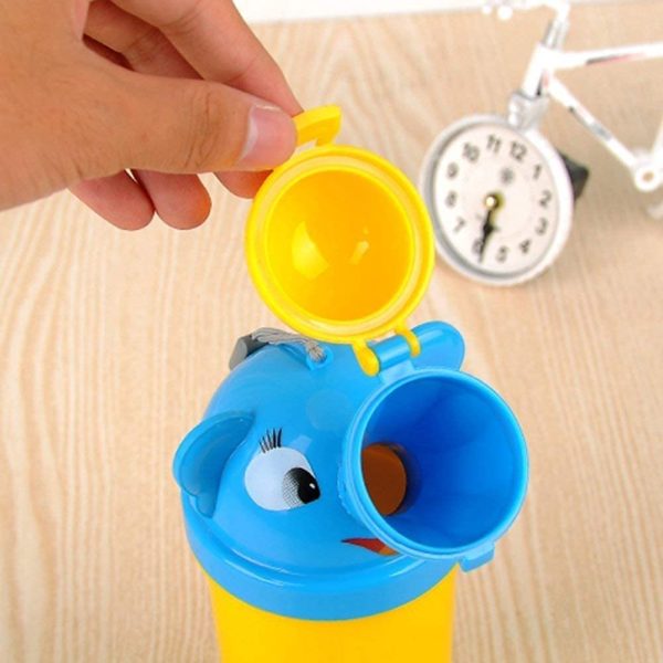 BYETOO Minzione Dispositivo Portatile di Emergenza orinatoio vasino WC, per Bambini, a Tenuta Bambino Kid Potty Pee Training, utilizzato per Auto Viaggio Campeggio e attivit?? all' Aperto, 500 ml