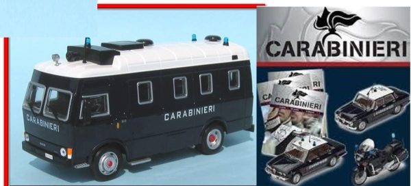 Carabinieri Iveco Blindato A 55 F 13 1981 Modellino DIE CAST 1:43 Model +fas.15