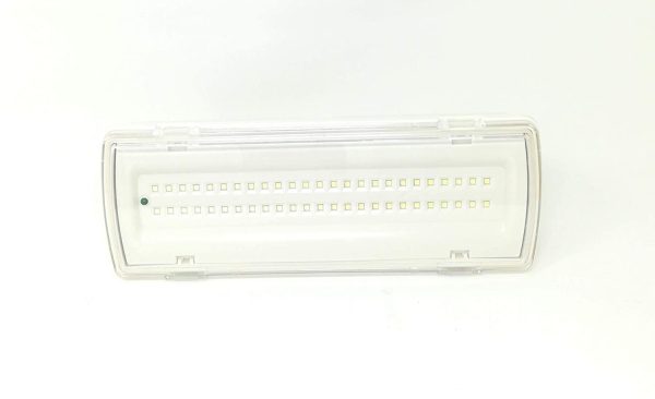 Lampada Di Emergenza Con 50 Led Completa Di Incasso E Batteria Luce Bianca 4W - immagine 6