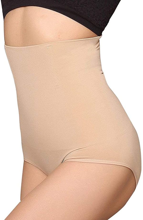 ANGOOL Contenitiva a Vita Alta Mutande Contenitive Pantaloncini Thong Shapewear Dimagrante Modellante Guaina Intimo da Donna - immagine 4