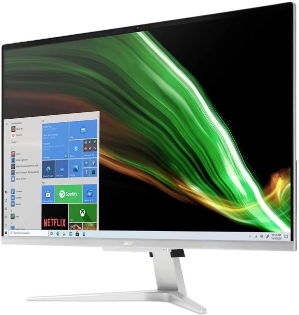 Aspire C27-1655 Computer Fisso All in One, Pc Desktop, Processore Intel Core i5-1135G7, Ram 8 GB DDR4, 1 TB SSD, Display 27" FHD IPS, Nvidia GeForce MX330 2 GB, Wireless Lan, Windows 10 Home - immagine 7