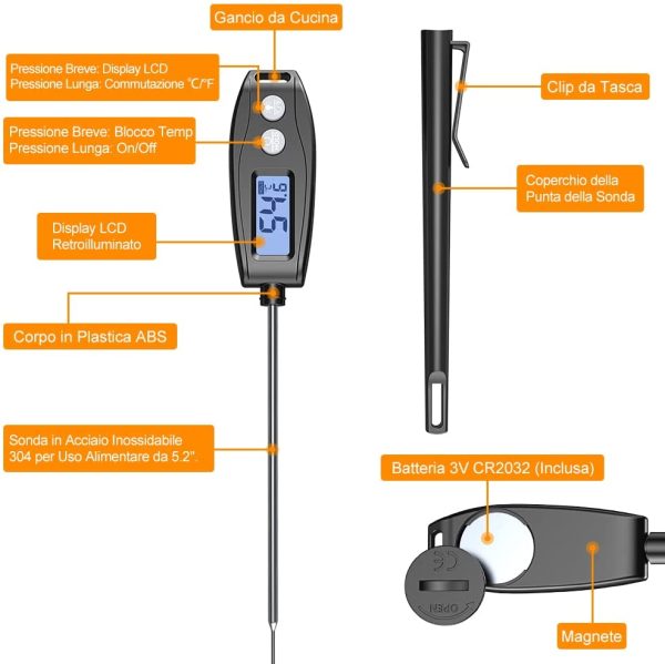 Termometro Cucina Digitale - immagine 6