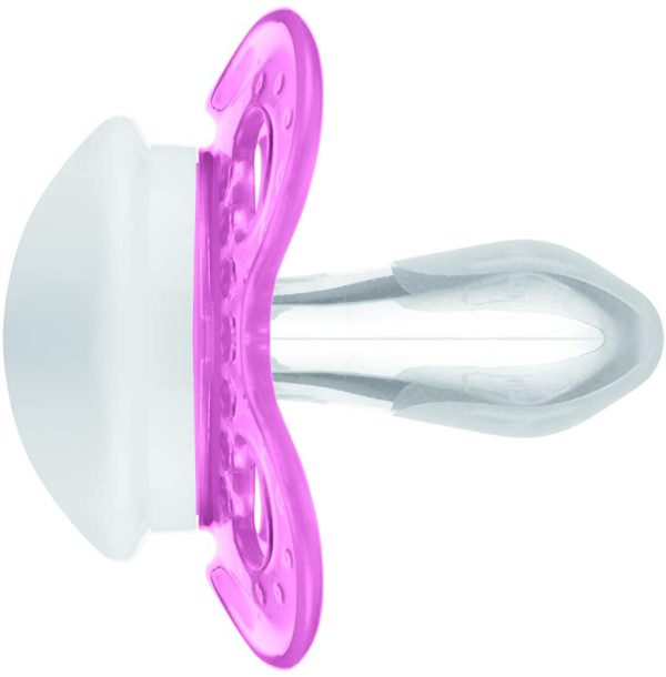 MAM Original Night ZEDMM040F Set da 2 Ciucci Luminosi, 2-6 Mesi, Rosa - immagine 6