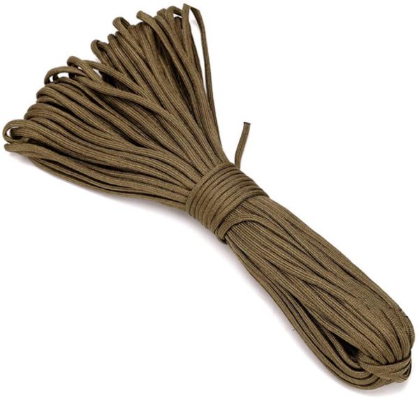 WILDKEN Corda Paracord per Paracadute, 31m (100ft), Corda Universale di Sopravvivenza Corda Militare per Sport Outdoor Pesca Campeggio Nautica - Non Adatta per Arrampicata - immagine 2