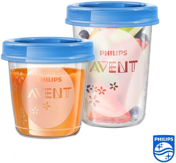 Philips Avent SCF721/20 Set Via Gourmet - 20 Vasetti per la Conservazione delle Pappe + Cucchiaino - immagine 2