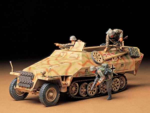 Tamiya 300035195 - Modellino Veicolo Speciale Semi corazzato della seconda Guerra Mondiale 251/1 , Scala 1:35 - immagine 2